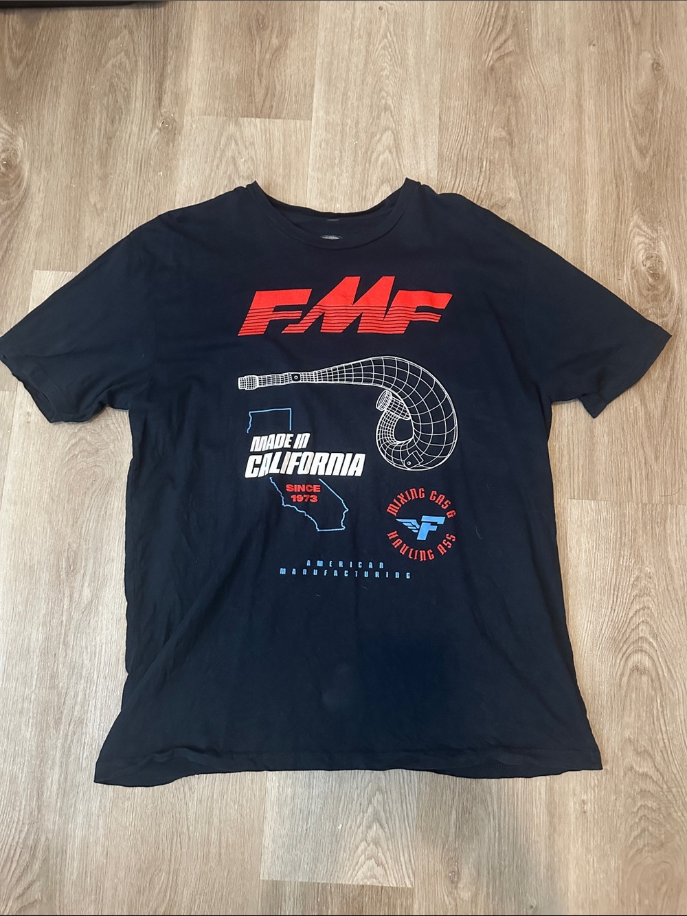 Black Graphic Tee FMF- Made in California